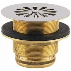 Bonde Siphoïde Classic 108 Inox Laiton, 40x49 Valentin