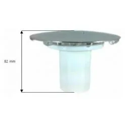 Capot 120 Mm Laiton Chromé Avec Tube Garde D'eau Pour Bonde Diamètre 90 Mm Valentin -Valentin Soldes Magasin 1151395 4