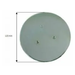 Capot 120 Mm Laiton Chromé Avec Tube Garde D'eau Pour Bonde Diamètre 90 Mm Valentin -Valentin Soldes Magasin 1151395 5