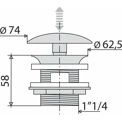 Bonde à Main Laiton "Digiclic" Valentin Valentin 2 Bonde à Main Laiton "Digiclic" Valentin Valentin – Image 2