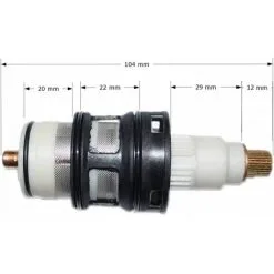 Cartouche Thermostatique Mitigeur CARNAC ECO 3 Fonctions Valentin -Valentin Soldes Magasin 1513812 5