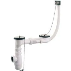 Ensemble Avec 2 Bondes A Bouchon Et Trop Plein Latéral - Valentin