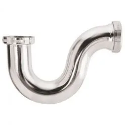 Siphon D'évier Laiton Chromé - 1'1/2 - Ø 40 Mm - Valentin