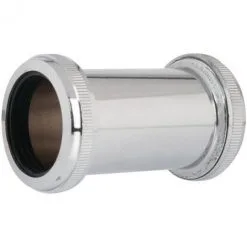 Douille De Raccordement Grise Droite à Serrage - Ø 40 Mm - Valentin