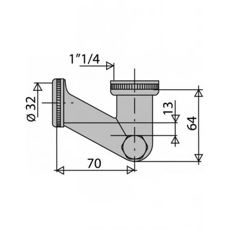 VALENTIN Siphon Bidet 33X42 161300 Chrome 1 VALENTIN Siphon Bidet 33X42 161300 Chrome
