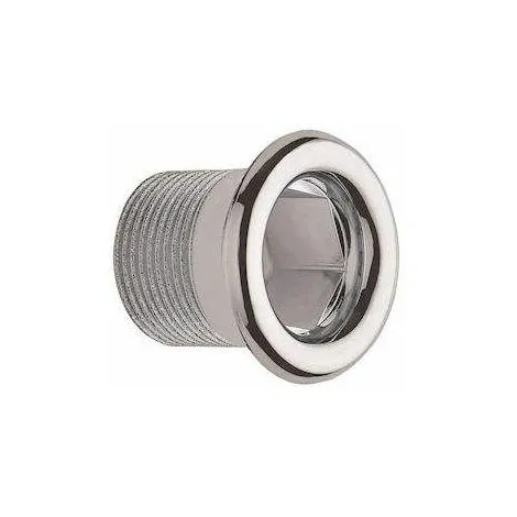 Enjoliveur De Trop Plein Chromé Diamètre 24 Mm, Longueur 26 Mm Valentin 1 Enjoliveur De Trop Plein Chromé Diamètre 24 Mm, Longueur 26 Mm Valentin