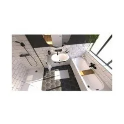 Trop Plein Universel Avec Enjoliveur 24,30 Mm, Longueur 35 Mm, Noir Valentin -Valentin Soldes Magasin 44830957 3