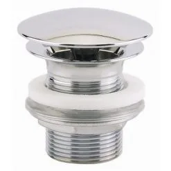 VALENTIN Bonde Laiton Chromé à écoulement Libre - 122500*