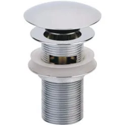 VALENTIN Bonde De Lavabo Digiclic Laiton Chromé 100 Mm Avec Lanterne