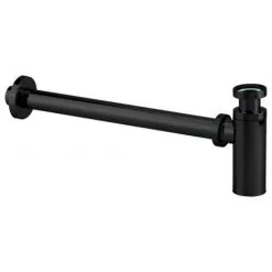 VALENTIN Siphon De Lavabo Laiton Chromé Noir Cylindrix - Noir -Valentin Soldes Magasin 57032791 2