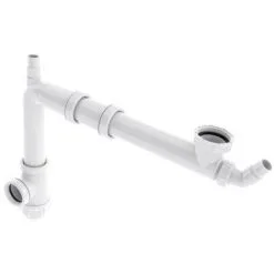 VALENTIN Tubulure Universelle De Raccordement Connectic 1 Bac Avec Siphon