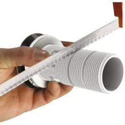 VALENTIN Ensemble Complet Universel Bonde Tubulure Siphon Et Prises Extraplat - Blanc -Valentin Soldes Magasin 57039275 3