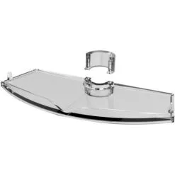 Tablette Porte-savon Pour Barre De Douche Diamètre 25 Mm, Acryl. Transparent Valentin