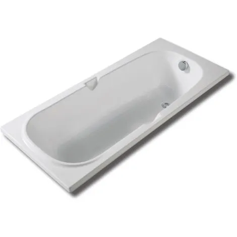 Baignoire Ultra-compacte à Encaster, Poignées Intégrées Et 5 Pieds Réglables, 140 X 70 Cm Valentin 1 Baignoire Ultra-compacte à Encaster, Poignées Intégrées Et 5 Pieds Réglables, 140 X 70 Cm Valentin