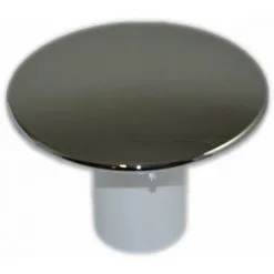 Capot ABS Chrom_ 120mm Avec Tube Garde D'eau Pour Bonde Diam�tre 90 Mm VALENTIN 032500.000.00